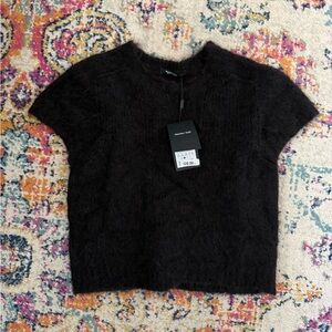 Massimo Dutti Elegant Black Sweater